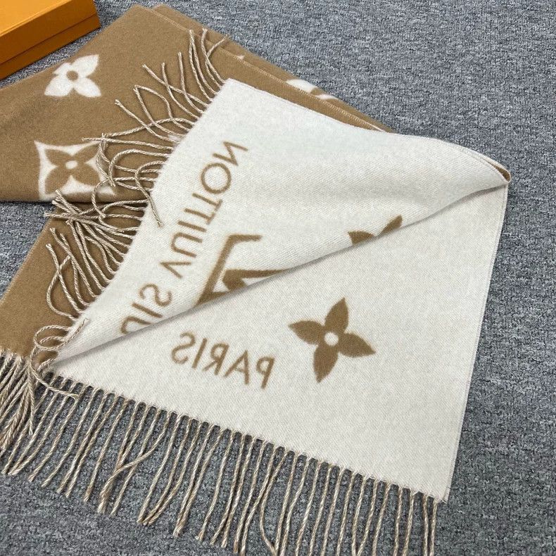 Louis Vuitton louis vuitton new cashmere scarf Size ONE SIZE - 3 Thumbnail