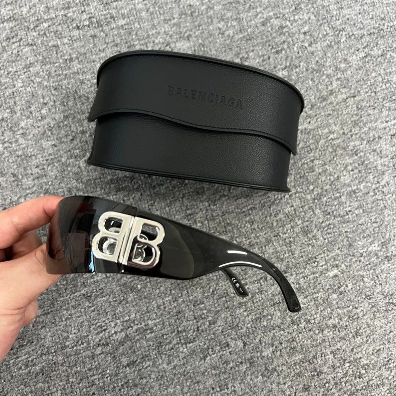 Balenciaga balenciaga double b logo sunglasses Size ONE SIZE - 3 Thumbnail