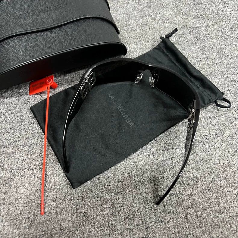 Balenciaga balenciaga double b logo sunglasses Size ONE SIZE - 4 Thumbnail
