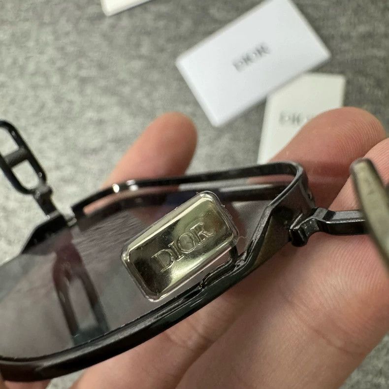 Dior dior gradient pilot sunglasses with complete accessories Size ONE SIZE - 5 Thumbnail