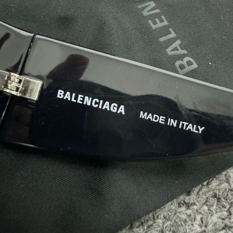 Balenciaga balenciaga wrap d round frame sunglasses Size ONE SIZE - 6 Thumbnail