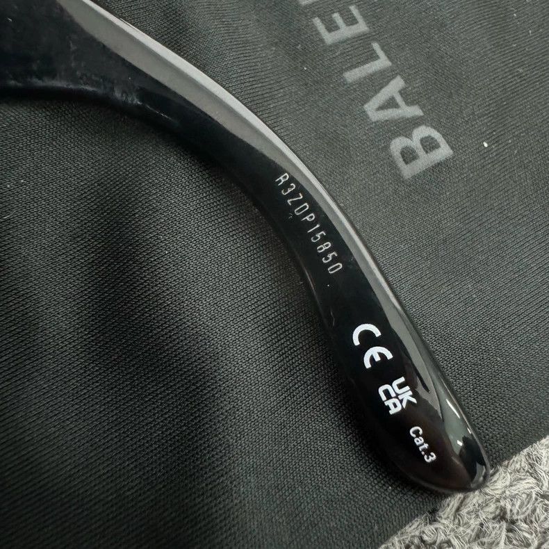 Balenciaga balenciaga wrap d round frame sunglasses Size ONE SIZE - 7 Thumbnail