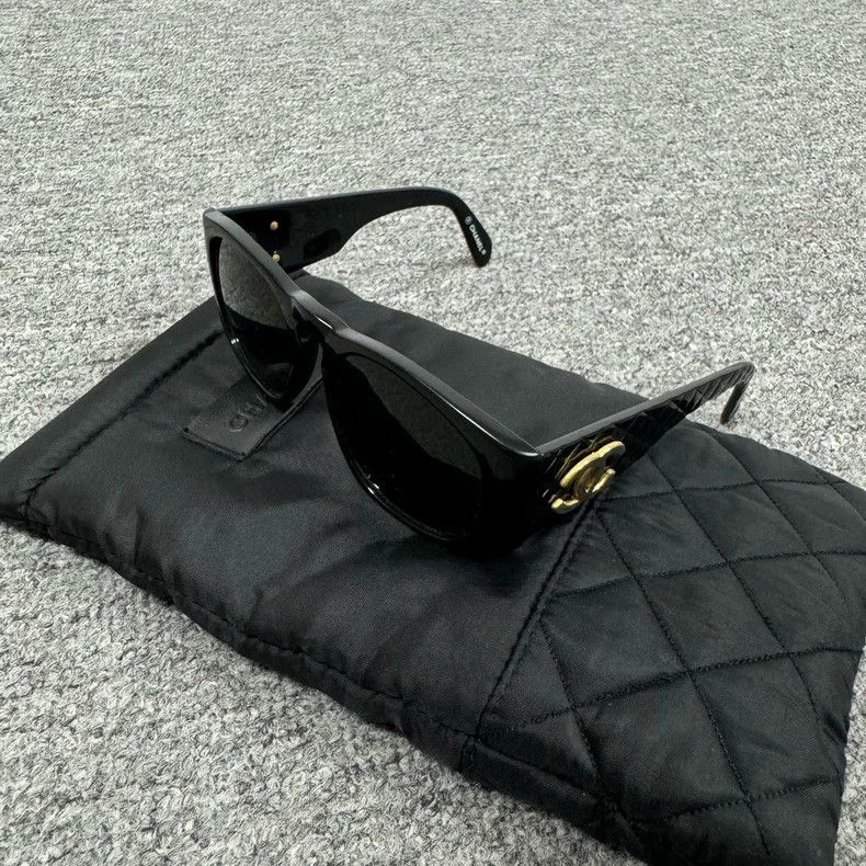 Chanel classic chanel diamond pattern sunglasses Size ONE SIZE - 2 Thumbnail