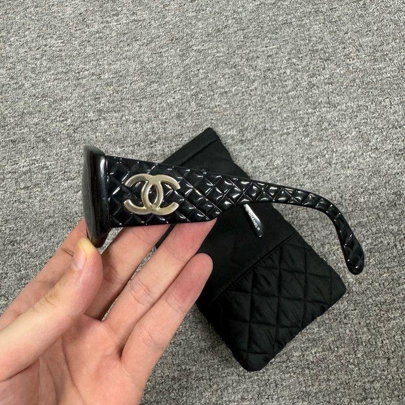Chanel classic chanel diamond pattern sunglasses Size ONE SIZE - 3 Thumbnail
