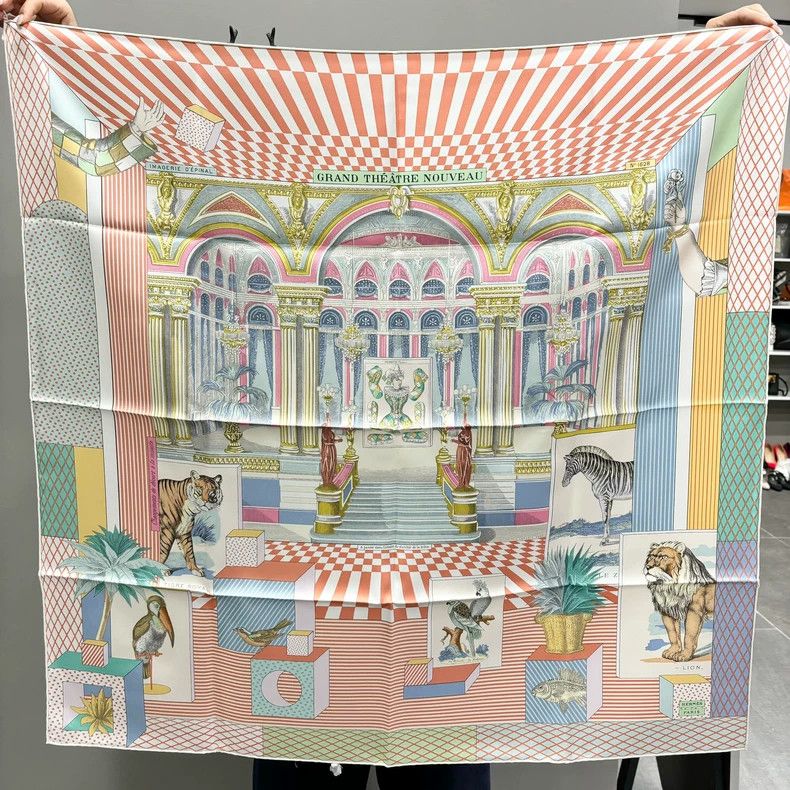 Hermes hermes circus scarf 90x90 silk Size ONE SIZE - 2 Thumbnail
