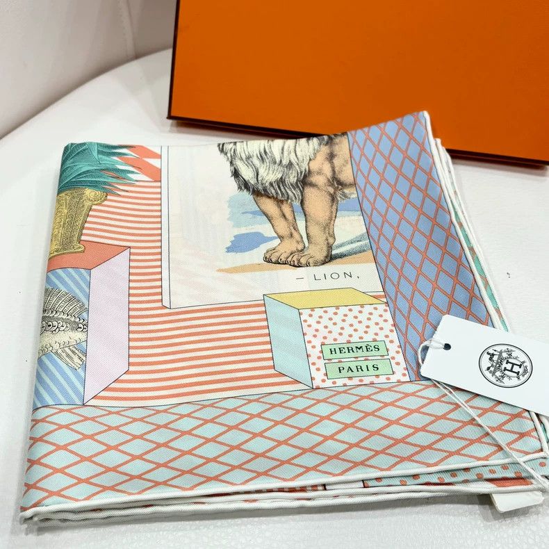 Hermes hermes circus scarf 90x90 silk Size ONE SIZE - 3 Thumbnail