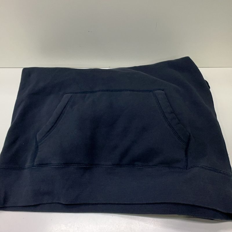 Burberry Burberry Navy Hooded Long Sleeve Sweatshirt 0079 Size US L / EU 52-54 / 3 - 3 Thumbnail