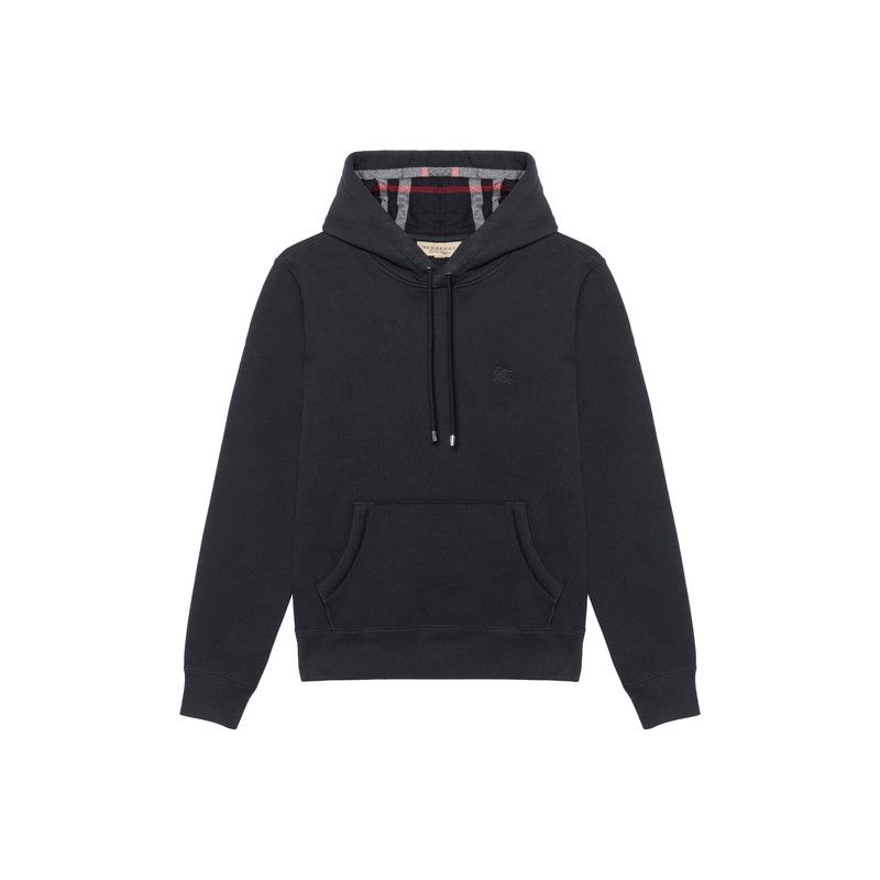 Burberry Burberry Navy Hooded Long Sleeve Sweatshirt 0079 Size US L / EU 52-54 / 3 - 5 Thumbnail