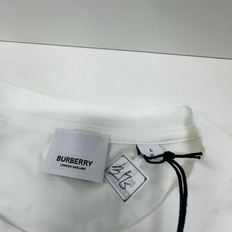 Burberry Burberry Logo Cotton Short Sleeve T-Shirt 0079 Size US L / EU 52-54 / 3 - 3 Thumbnail