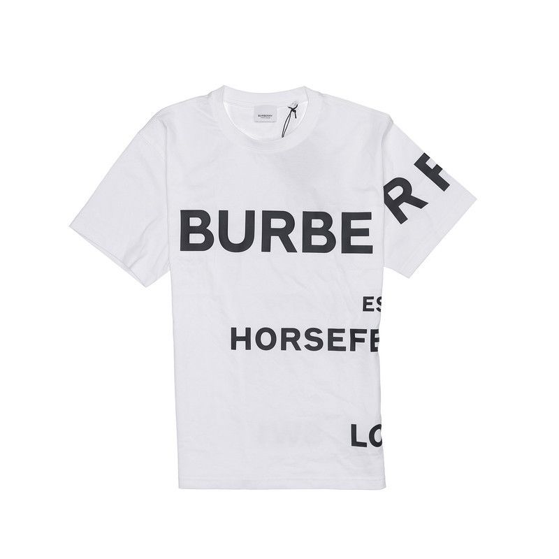 Burberry Burberry Logo Cotton Short Sleeve T-Shirt 0079 Size US L / EU 52-54 / 3 - 4 Thumbnail