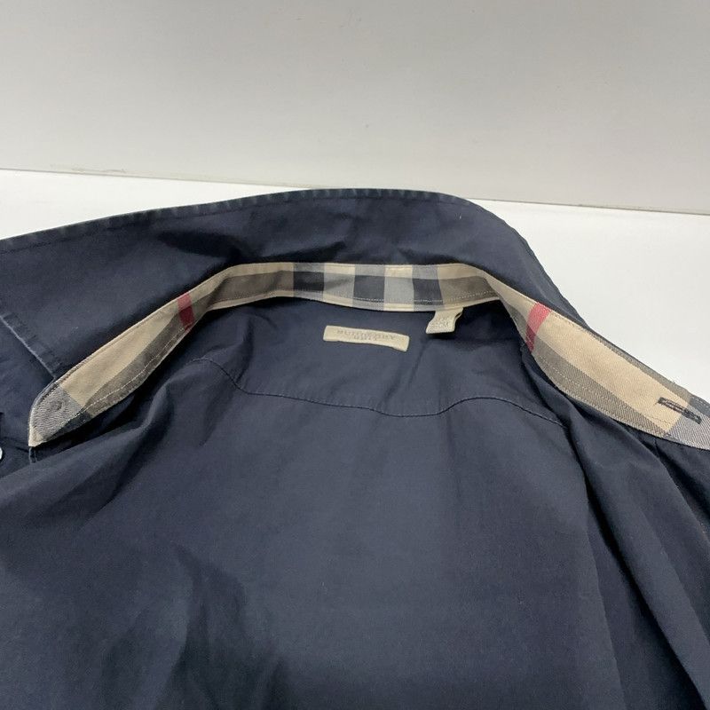 Burberry Burberry Black Long Sleeve Cotton Shirt 0079 Size US M / EU 48-50 / 2 - 7 Thumbnail