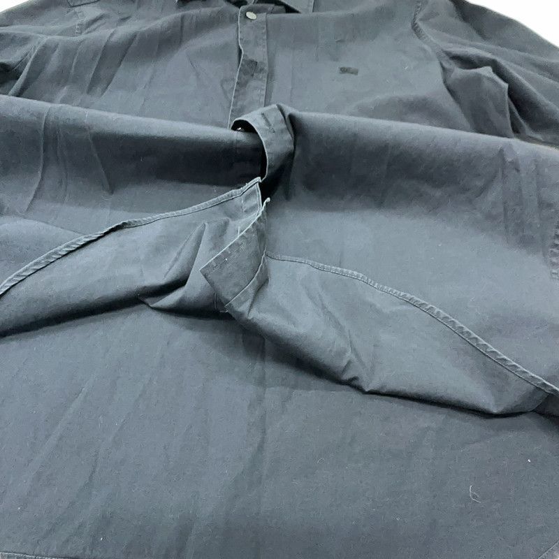 Burberry Burberry Black Long Sleeve Cotton Shirt 0079 Size US M / EU 48-50 / 2 - 5 Thumbnail