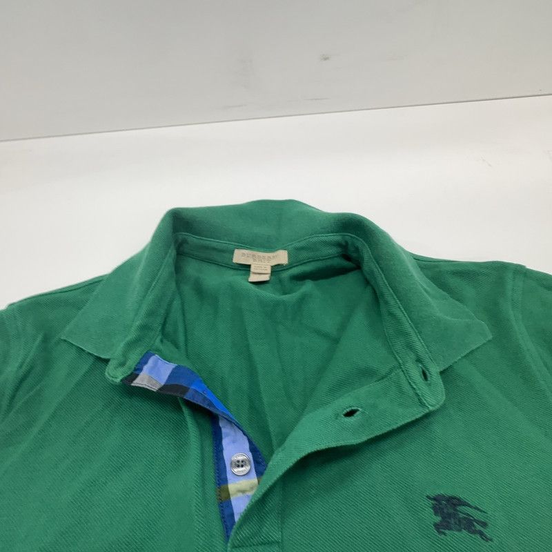 Burberry Burberry Green Embroidered Logo Polo Shirt 0079 Size US S / EU 44-46 / 1 - 5 Thumbnail