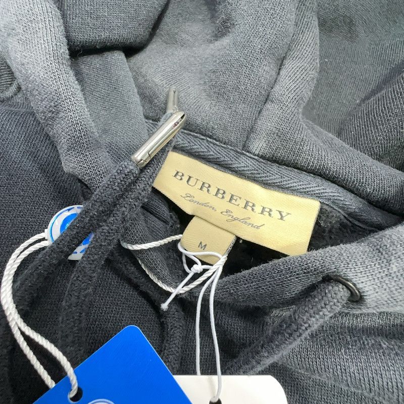 Burberry Burberry Logo Hoodie with Front Lettering 0079 Size US M / EU 48-50 / 2 - 2 Thumbnail
