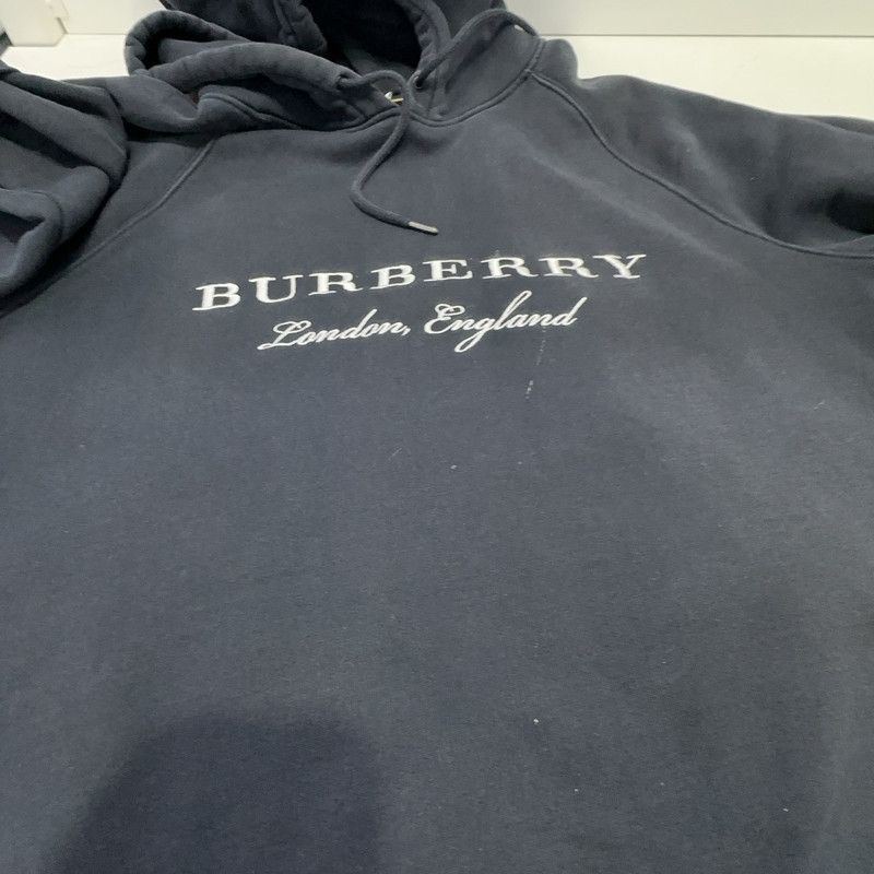 Burberry Burberry Logo Hoodie with Front Lettering 0079 Size US M / EU 48-50 / 2 - 6 Thumbnail