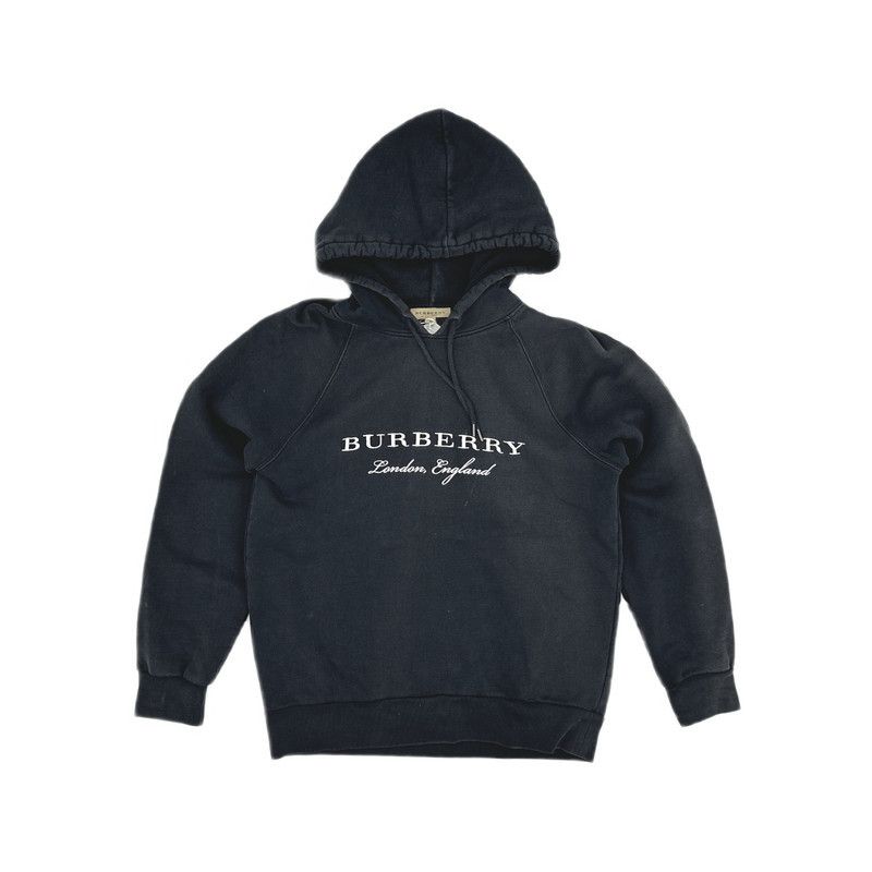 Burberry Burberry Logo Hoodie with Front Lettering 0079 Size US M / EU 48-50 / 2 - 4 Thumbnail