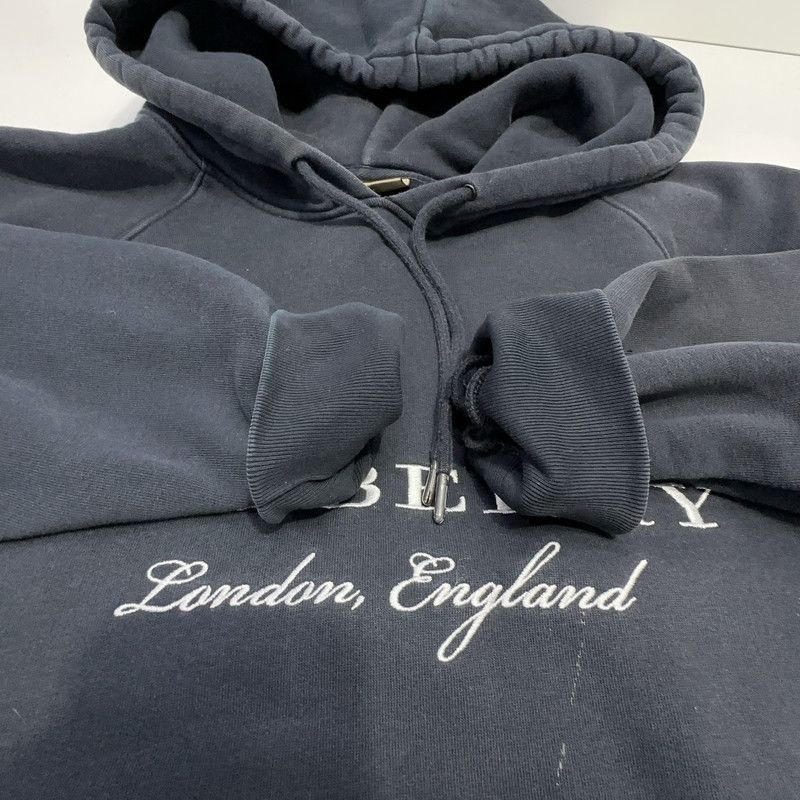 Burberry Burberry Logo Hoodie with Front Lettering 0079 Size US M / EU 48-50 / 2 - 8 Thumbnail