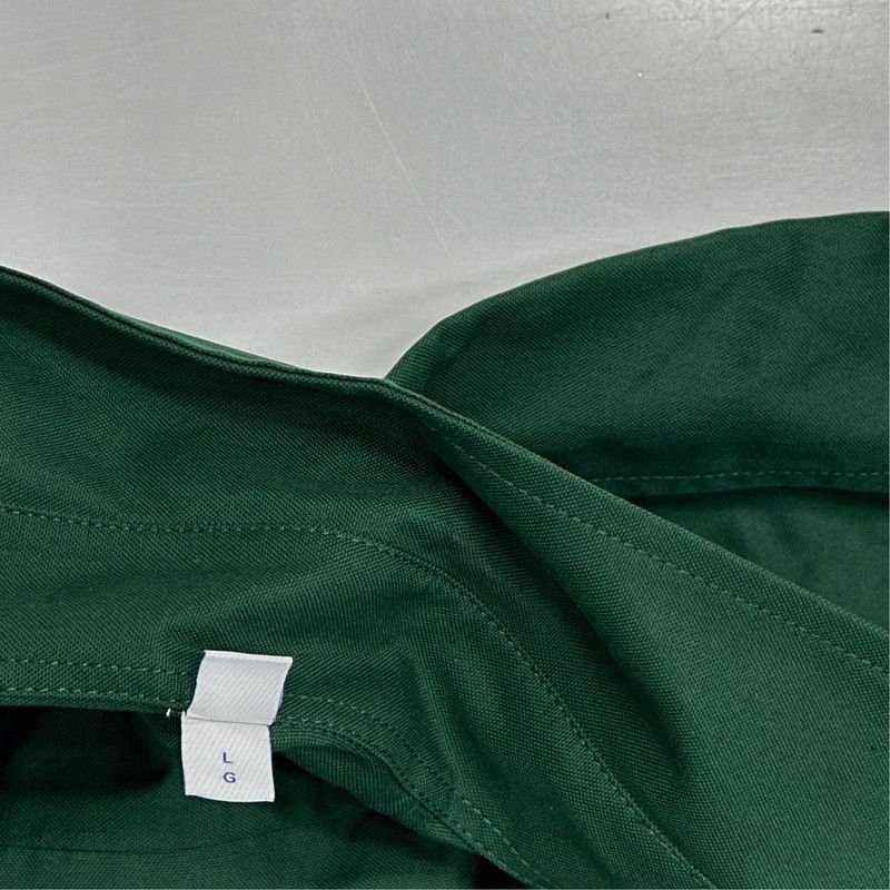 Burberry Burberry Green Cotton Oxford Long Sleeve Shirt 0079 Size US L / EU 52-54 / 3 - 3 Thumbnail