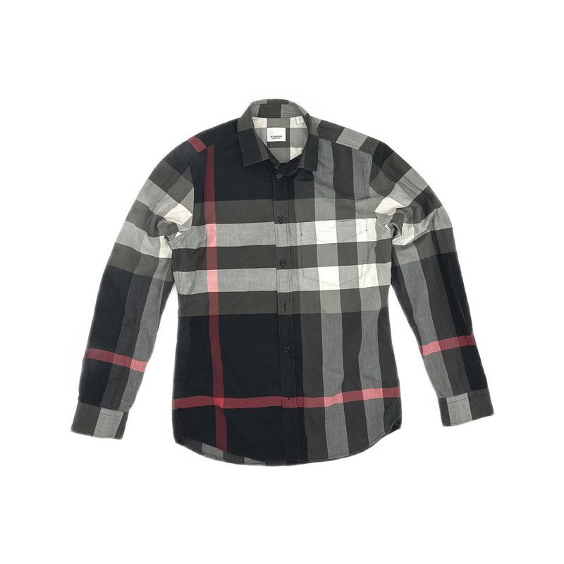 Burberry Burberry Classic Check Long Sleeve Shirt 0079 Size US S / EU 44-46 / 1 - 8 Thumbnail