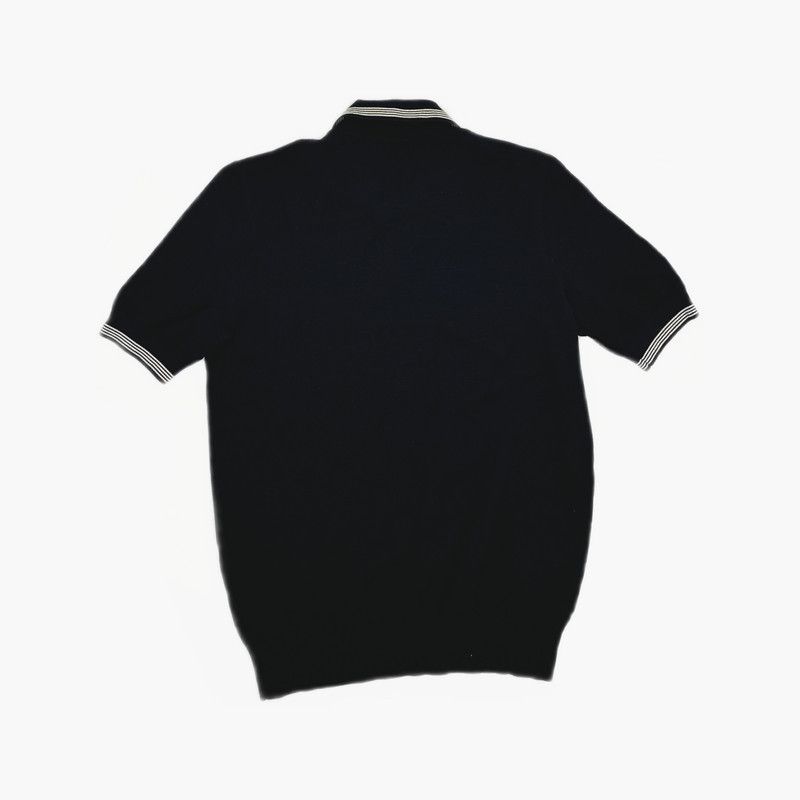 Burberry Burberry Logo Striped Short Sleeve Polo Shirt 0079 Size US L / EU 52-54 / 3 - 4 Thumbnail