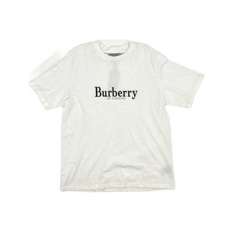 Burberry Burberry Logo Embroidery Short Sleeve T-Shirt 0079 Size US L / EU 52-54 / 3 - 3 Thumbnail