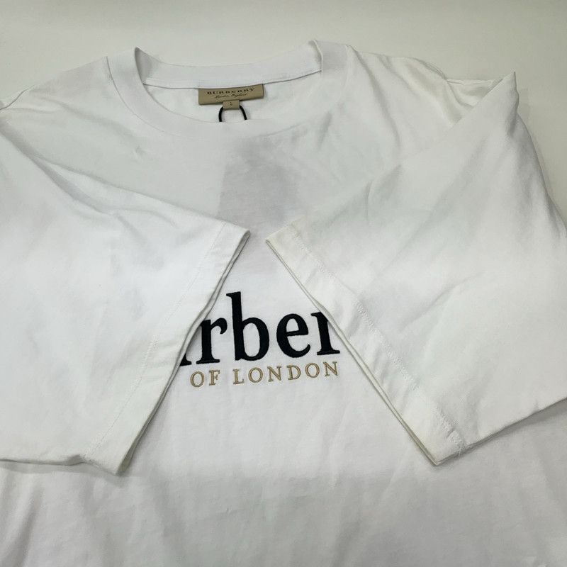 Burberry Burberry Logo Embroidery Short Sleeve T-Shirt 0079 Size US L / EU 52-54 / 3 - 14 Thumbnail