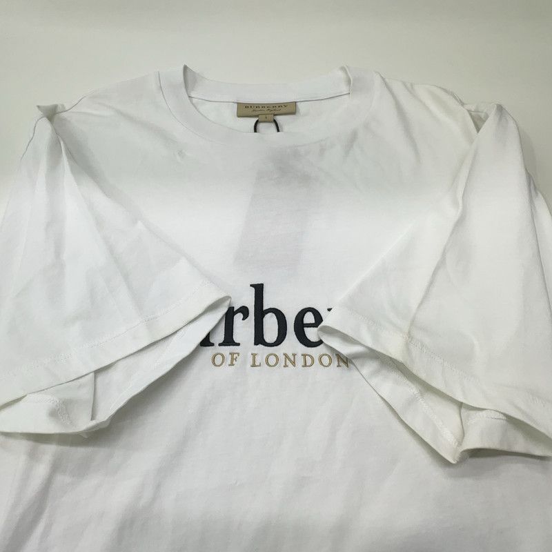 Burberry Burberry Logo Embroidery Short Sleeve T-Shirt 0079 Size US L / EU 52-54 / 3 - 9 Thumbnail