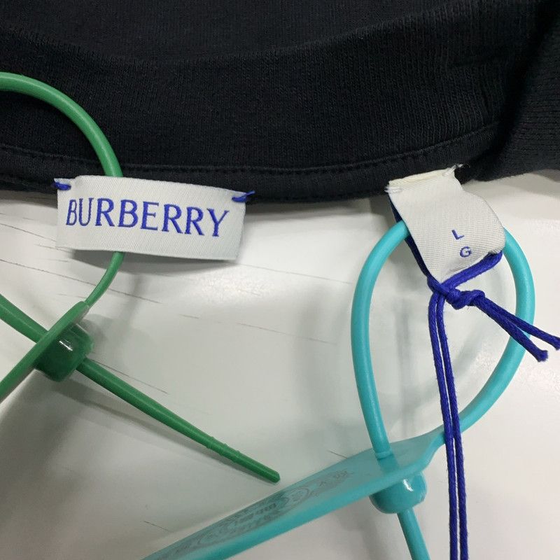 Burberry Burberry Logo Embroidered Short Sleeve T-Shirt 0079 Size US L / EU 52-54 / 3 - 6 Thumbnail