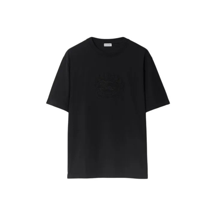Burberry Burberry Logo Embroidered Short Sleeve T-Shirt 0079 Size US L / EU 52-54 / 3 - 4 Thumbnail