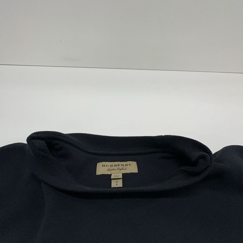 Burberry Burberry Navy Blue Logo Print Long Sleeve Sweatshirt 0079 Size US S / EU 44-46 / 1 - 4 Thumbnail