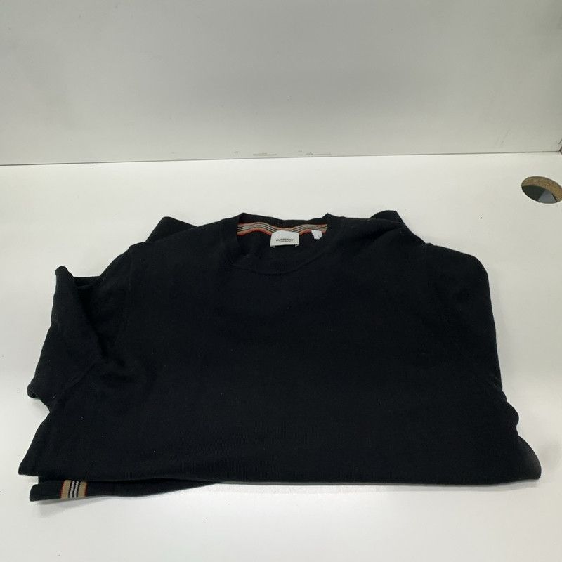 Burberry Burberry Wool Knit Sweater with Stripes 0079 Size US L / EU 52-54 / 3 - 10 Thumbnail