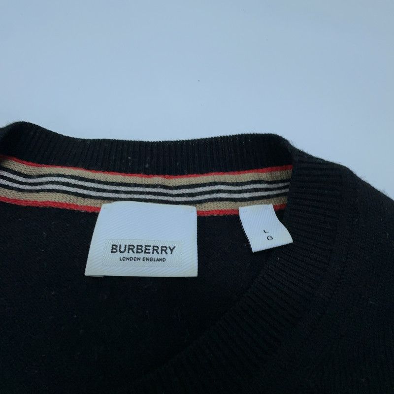 Burberry Burberry Wool Knit Sweater with Stripes 0079 Size US L / EU 52-54 / 3 - 7 Thumbnail