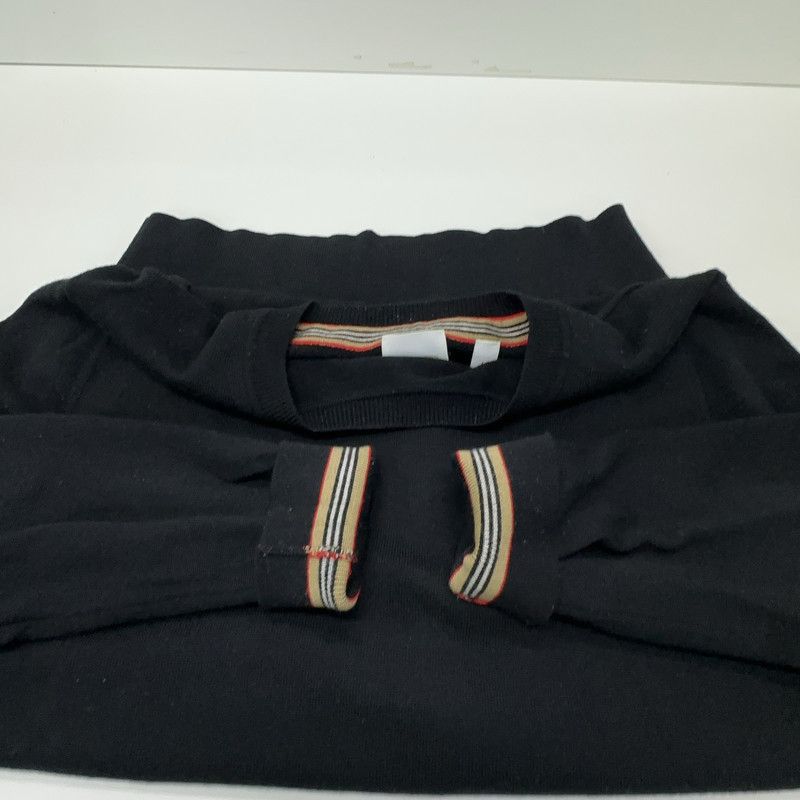 Burberry Burberry Wool Knit Sweater with Stripes 0079 Size US L / EU 52-54 / 3 - 6 Thumbnail