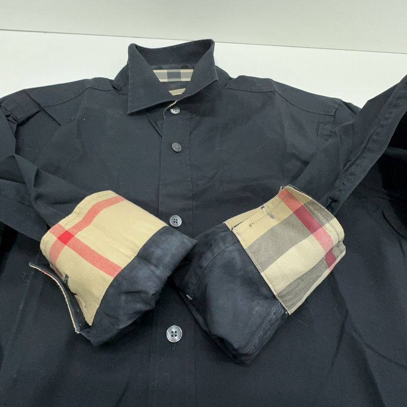 Burberry Burberry Embroidered Pattern Long Sleeve Shirt 0079 Size US S / EU 44-46 / 1 - 12 Thumbnail