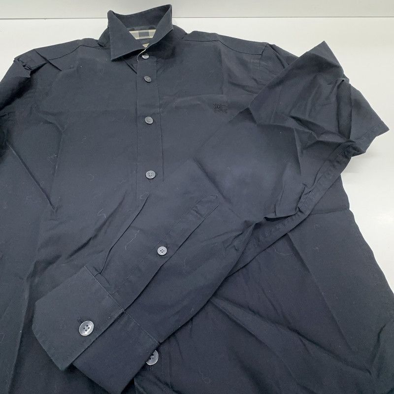 Burberry Burberry Embroidered Pattern Long Sleeve Shirt 0079 Size US S / EU 44-46 / 1 - 8 Thumbnail