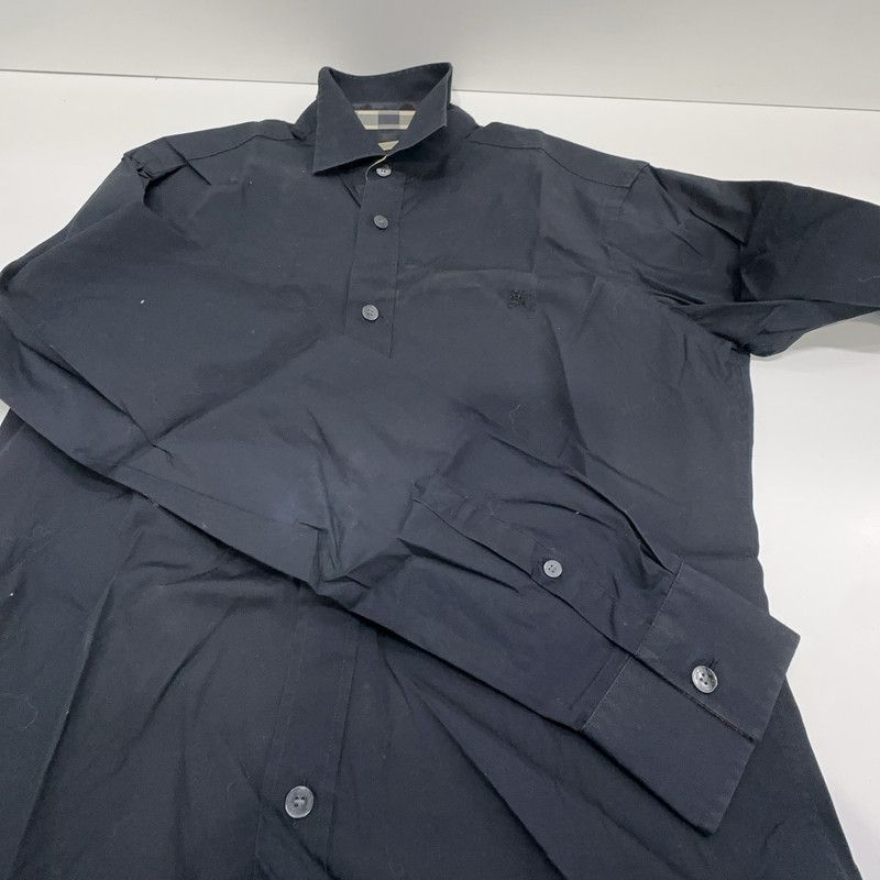 Burberry Burberry Embroidered Pattern Long Sleeve Shirt 0079 Size US S / EU 44-46 / 1 - 10 Thumbnail