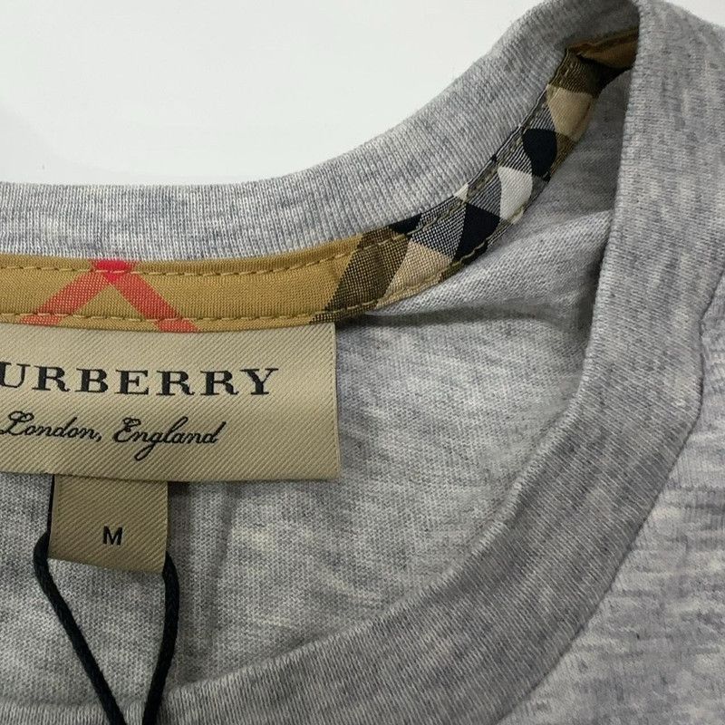 Burberry Burberry Gray Short Sleeve T-Shirt for Men 0079 Size US M / EU 48-50 / 2 - 11 Thumbnail