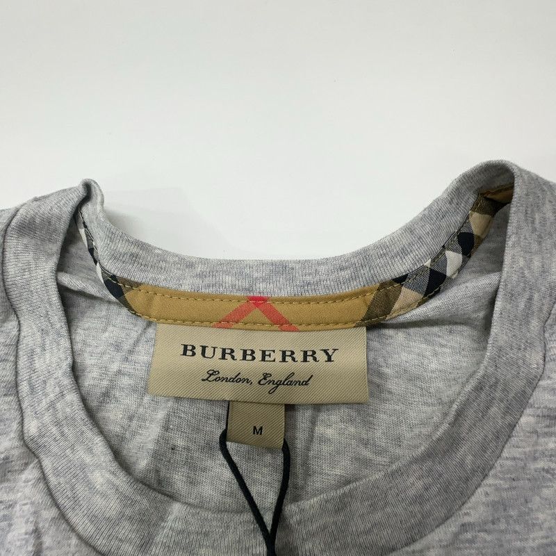 Burberry Burberry Gray Short Sleeve T-Shirt for Men 0079 Size US M / EU 48-50 / 2 - 4 Thumbnail