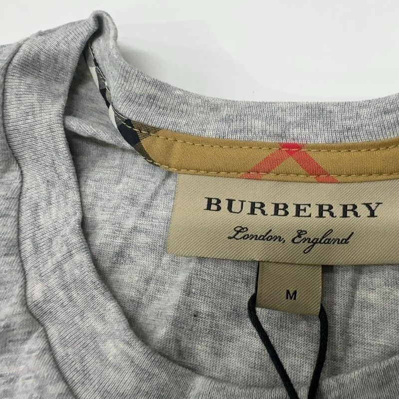 Burberry Burberry Gray Short Sleeve T-Shirt for Men 0079 Size US M / EU 48-50 / 2 - 10 Thumbnail