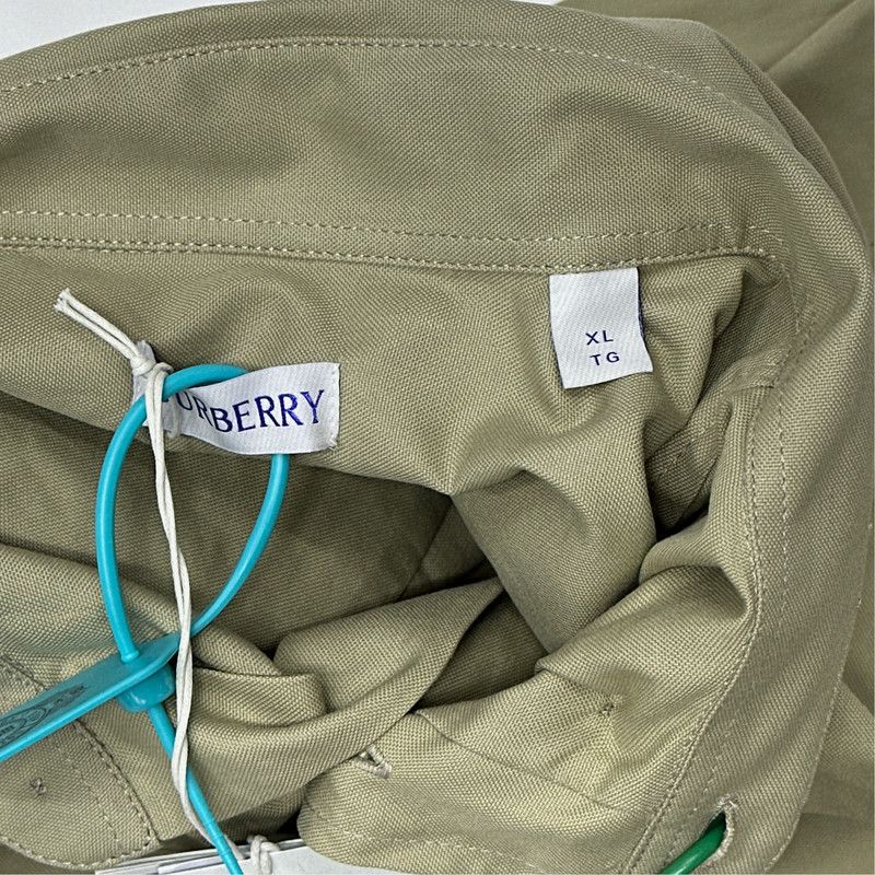 Burberry Burberry Solid Color Long Sleeve Shirt 0079 Size US XL / EU 56 / 4 - 4 Thumbnail