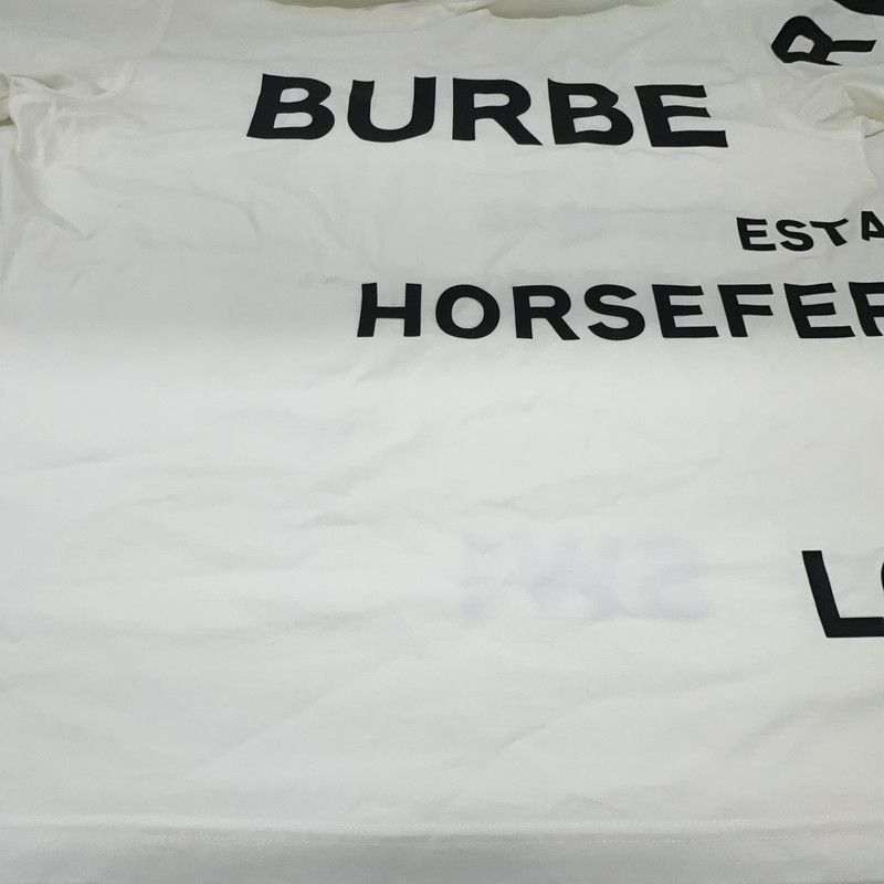 Burberry Burberry Logo Cotton Short Sleeve T-Shirt 0079 Size US M / EU 48-50 / 2 - 10 Thumbnail
