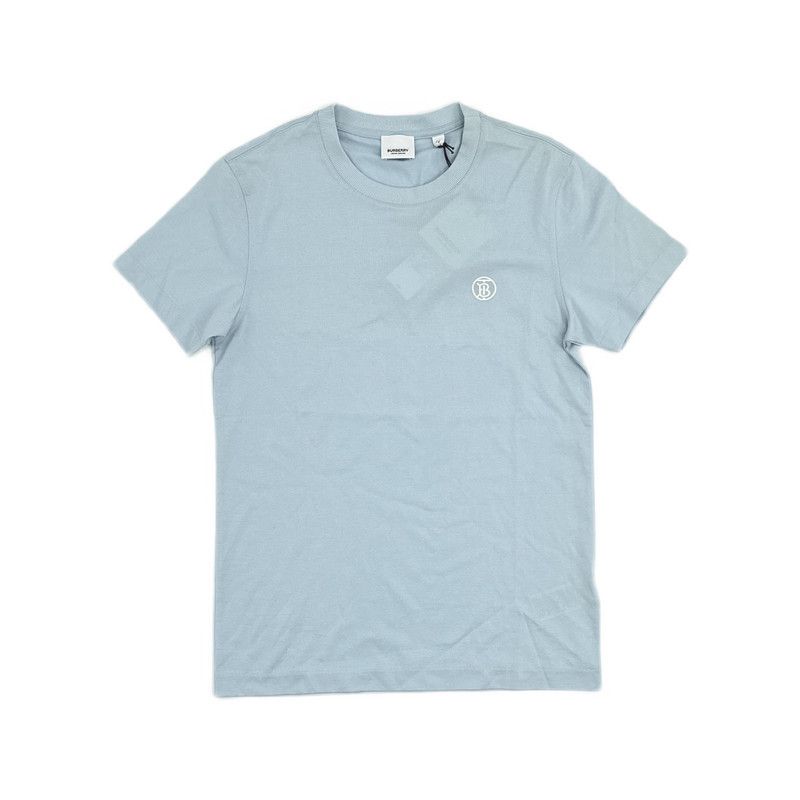 Burberry Burberry SS22 Solid Cotton Short Sleeve T-Shirt 0079 Size US XS / EU 42 / 0 - 5 Thumbnail