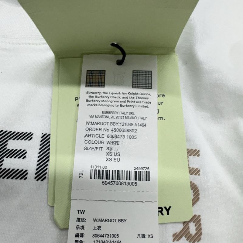 Burberry Burberry SS22 Print Cotton Short Sleeve T-Shirt 0079 Size US XS / EU 42 / 0 - 3 Thumbnail