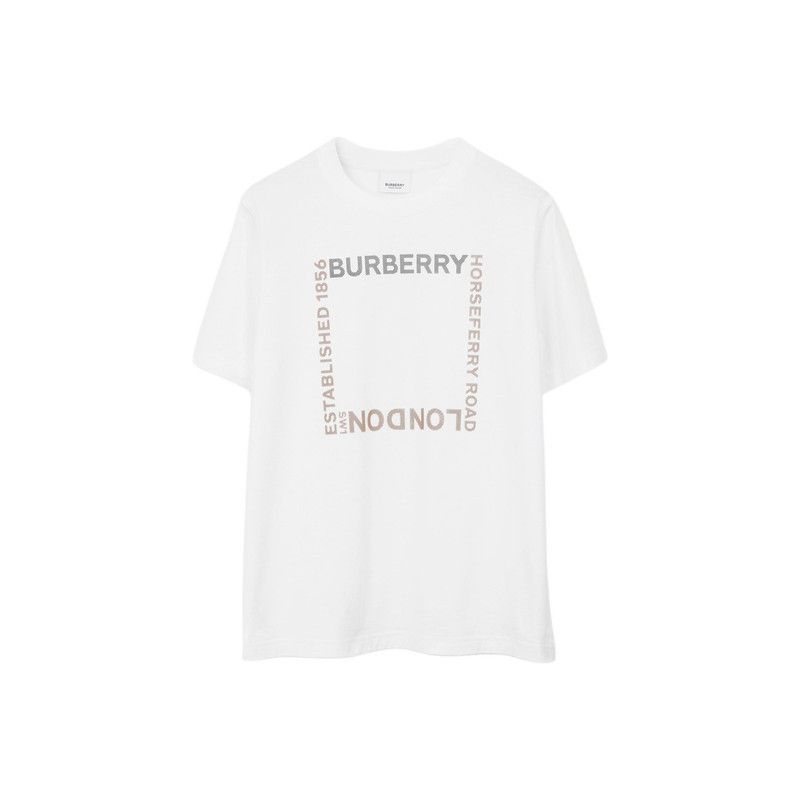 Burberry Burberry SS22 Print Cotton Short Sleeve T-Shirt 0079 Size US XS / EU 42 / 0 - 6 Thumbnail