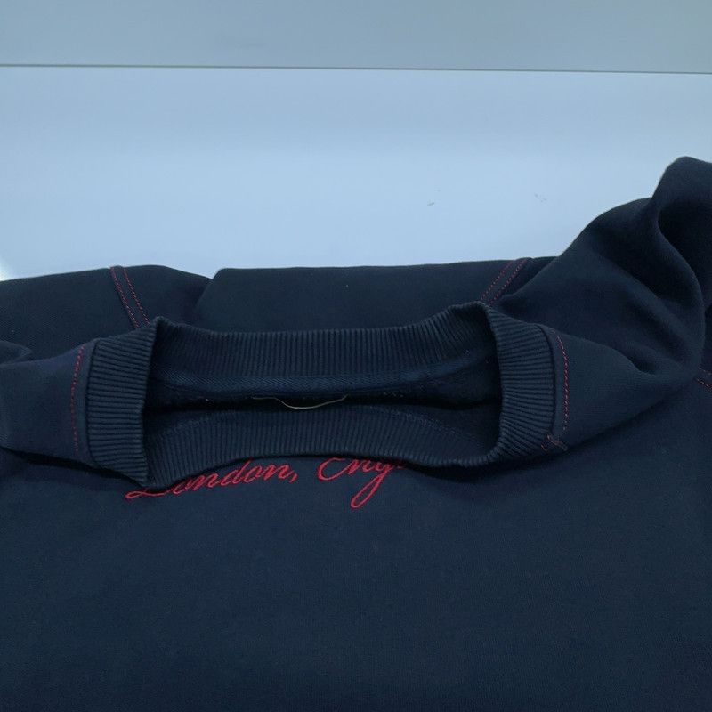 Burberry Burberry Embroidered Logo Crew Neck Sweatshirt 0079 Size US L / EU 52-54 / 3 - 4 Thumbnail