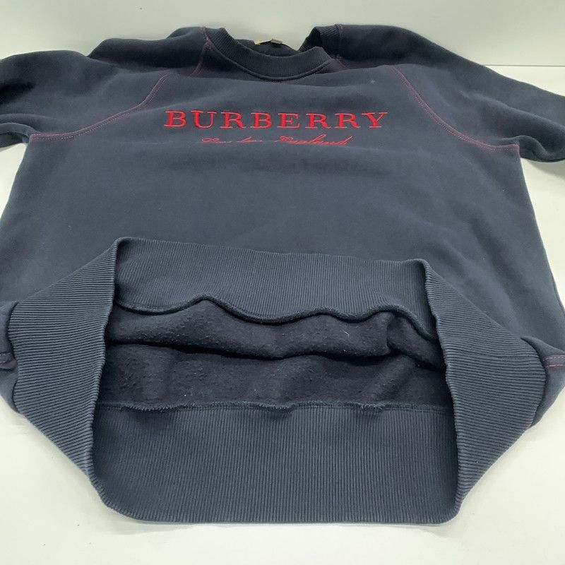 Burberry Burberry Embroidered Logo Crew Neck Sweatshirt 0079 Size US L / EU 52-54 / 3 - 10 Thumbnail