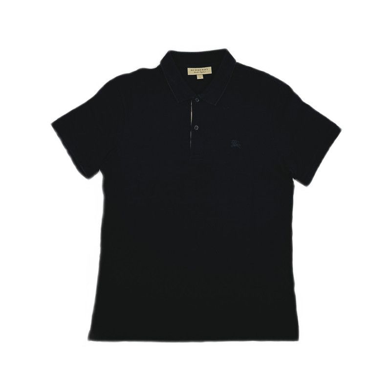 Burberry Burberry Black Slim Fit Polo Shirt 0079 Size US L / EU 52-54 / 3 - 6 Thumbnail