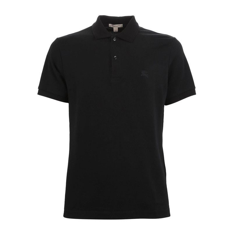 Burberry Burberry Black Slim Fit Polo Shirt 0079 Size US L / EU 52-54 / 3 - 5 Thumbnail