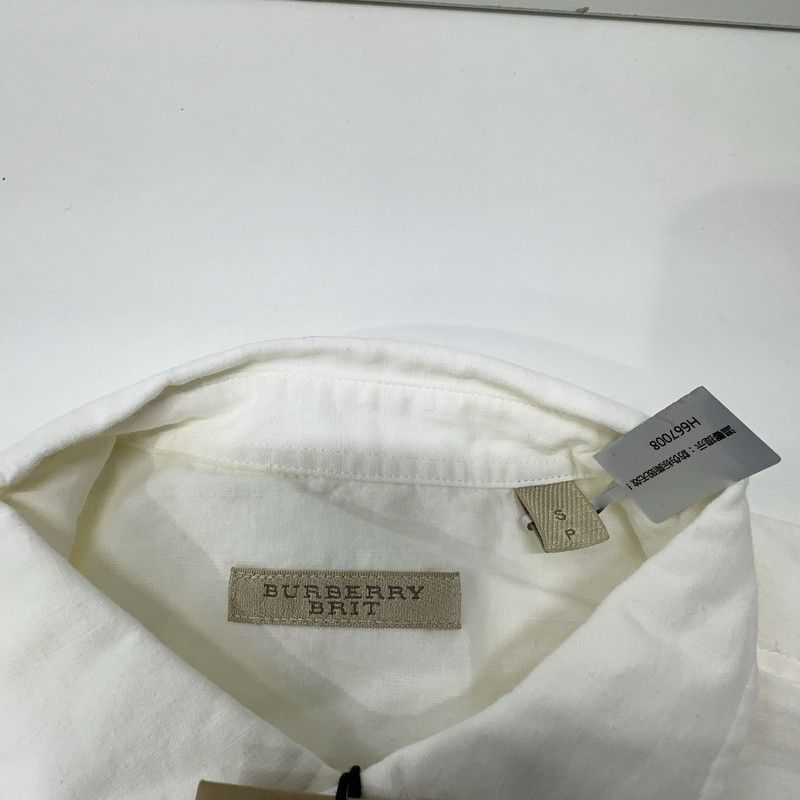 Burberry Burberry Simple White Shirt for Men 0079 Size US S / EU 44-46 / 1 - 4 Thumbnail