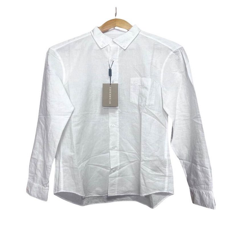 Burberry Burberry Simple White Shirt for Men 0079 Size US S / EU 44-46 / 1 - 6 Thumbnail